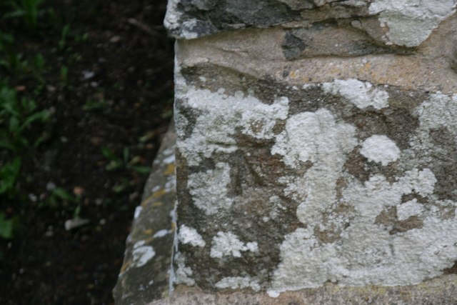 Benchmark on Llanhowel Church