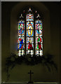 SU2958 : Stained glass at St Michael's, Tidcombe by James Harrison