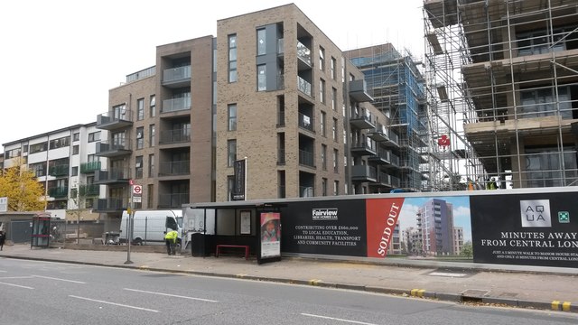 New apartments on Green Lanes