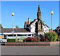 West side of the Churton Memorial Drinking Fountain, Whitchurch