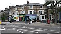 Shops on corner of Fountayne Road