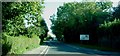 Approaching road junction at Greatham village