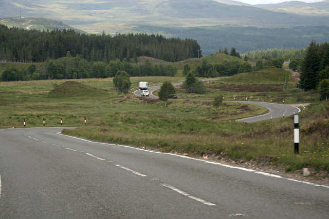 A87 down from the dam