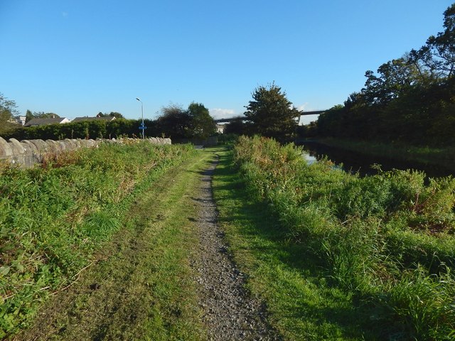 Path beside the Forth and Clyde Canal