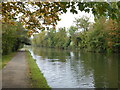 A rural stretch of the Paddington Branch of the Grand Union Canal