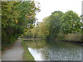 Approaching a bend on the Paddington Branch of the Grand Union Canal