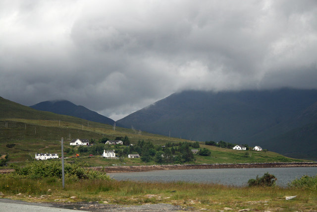 Luib over the bay in Loch Ainort from A87