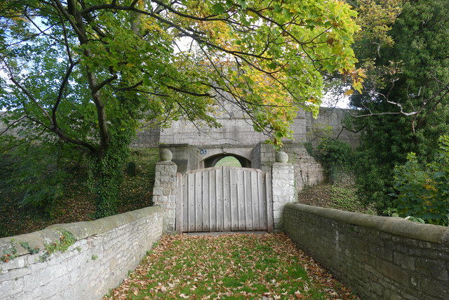The gatehouse to Tickhill Castle