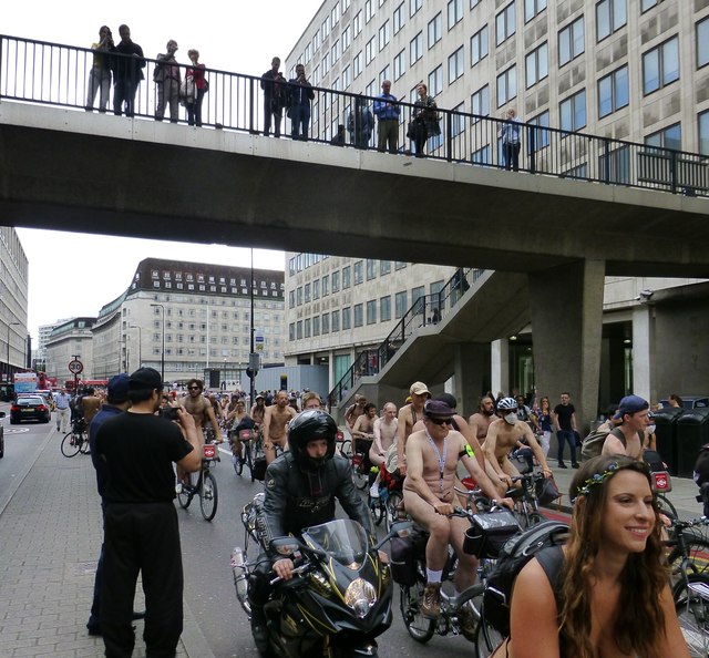 world naked bike ride 2015 Edmonton Journal