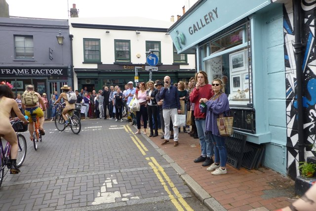 Brighton World Naked Bike Ride David Lally Geograph Britain And Ireland