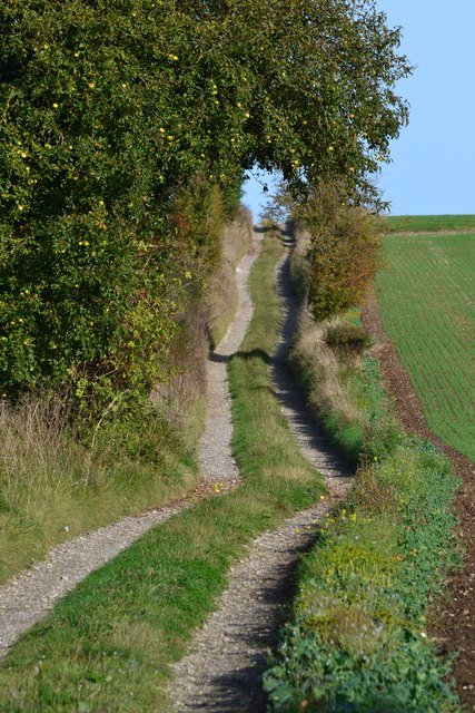 Track near Ablington