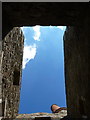 Upwards out of the Wheal Prosper engine house