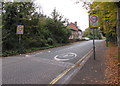 End of the 20mph zone west of Eton College