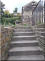 Footpath & Steps - School Lane