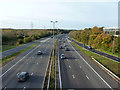 M4 looking in westbound direction