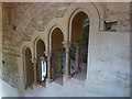 SO8001 : Woodchester Mansion - Grand Stair - Open arcade by Rob Farrow