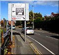 Directions sign, Bridgewater Street, Whitchurch