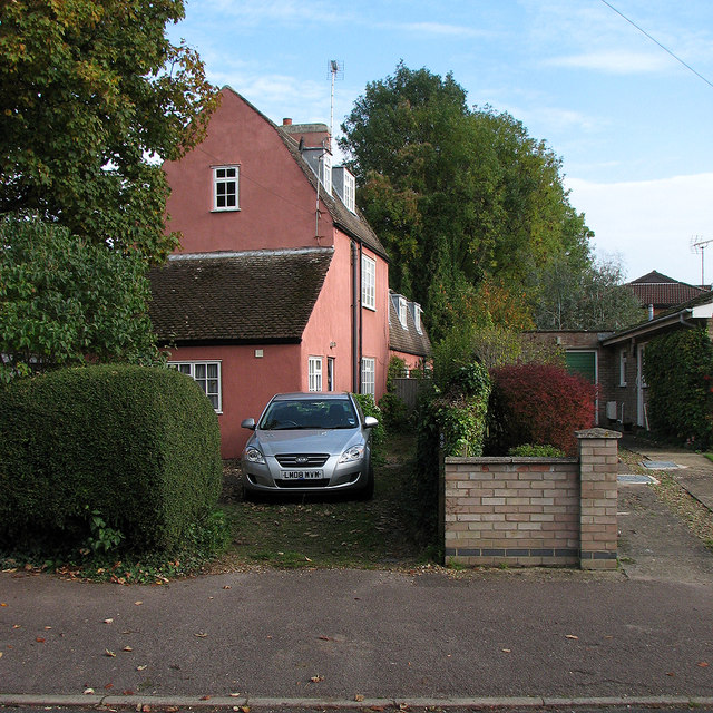 Cherry Hinton: Mansard roofs on Mill End Road
