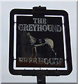 Sign for the Greyhound, Sutton Bridge