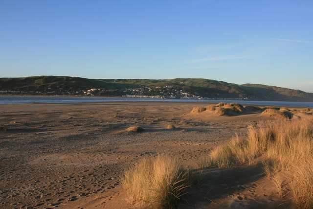 Sand dunes at Ynyslas
