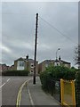 Looking from Pitts Lane towards Binstead Hill