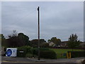 Telegraph pole at the junction of Pitts Lane and Binstead Hill