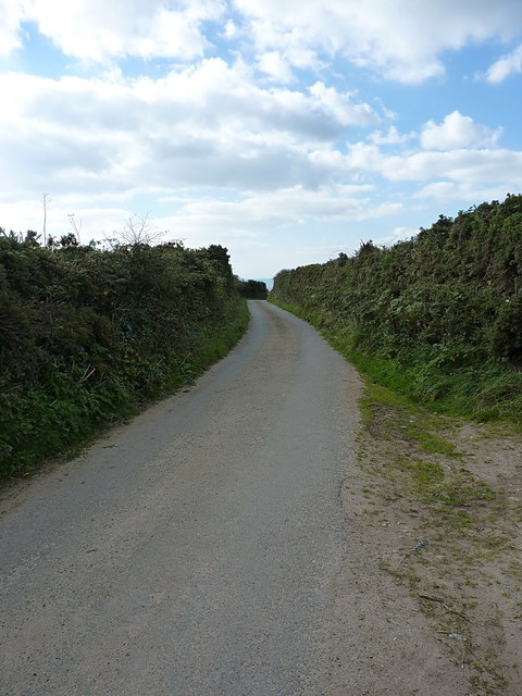 Along Trevurvas Lane