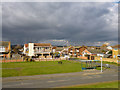 Bus stop at corner of Shellbeach Road, Canvey Island