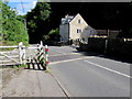 Cattle grid across Brimscombe Hill, Burleigh