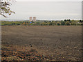 Ploughed field near the M621