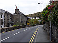 The A496 road heads north from Barmouth