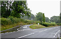 Road junction south-east of Pont Creuddyn, Ceredigion