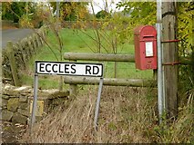 SK0480 : Eccles Road postbox Ref SK23 102D by Alan Murray-Rust