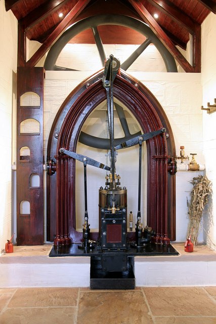 Anson Engine Museum, steam engine