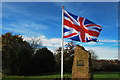 Werrington Memorial Garden **union jack**