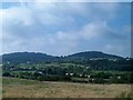 View West across the Clarkill valley