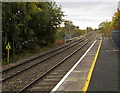 Welsh Marches Line south from Whitchurch (Shropshire) railway station