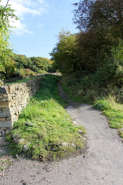 Footpath towards Simon Wood, Elsecar