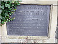 Plaque on Llanaber Sunday School