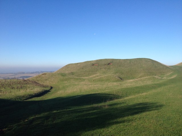 Burrough Hill © Dave Thompson :: Geograph Britain and Ireland