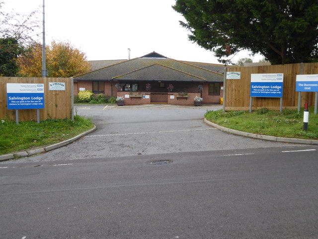 Entrance to Salvington Lodge