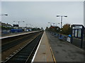 Departing Train at Brough Station