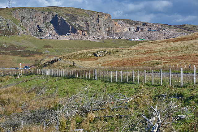 View towards Shap Pink Quarry © Nigel Brown cc-by-sa/2.0 :: Geograph ...