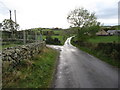 The Dunturk Road junction on the Dunmore Road