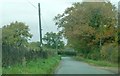 Approaching bend on Clapper Lane