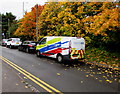 National Grid van in Clewer Village, Windsor