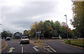 Roundabout at Stoneham Lane