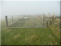 SE0123 : Gate and stile on Hebden Royd FP111 at High Stones Hill by Humphrey Bolton
