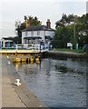 Lock gates and lock-keeper