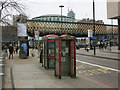 Phone boxes on York Road